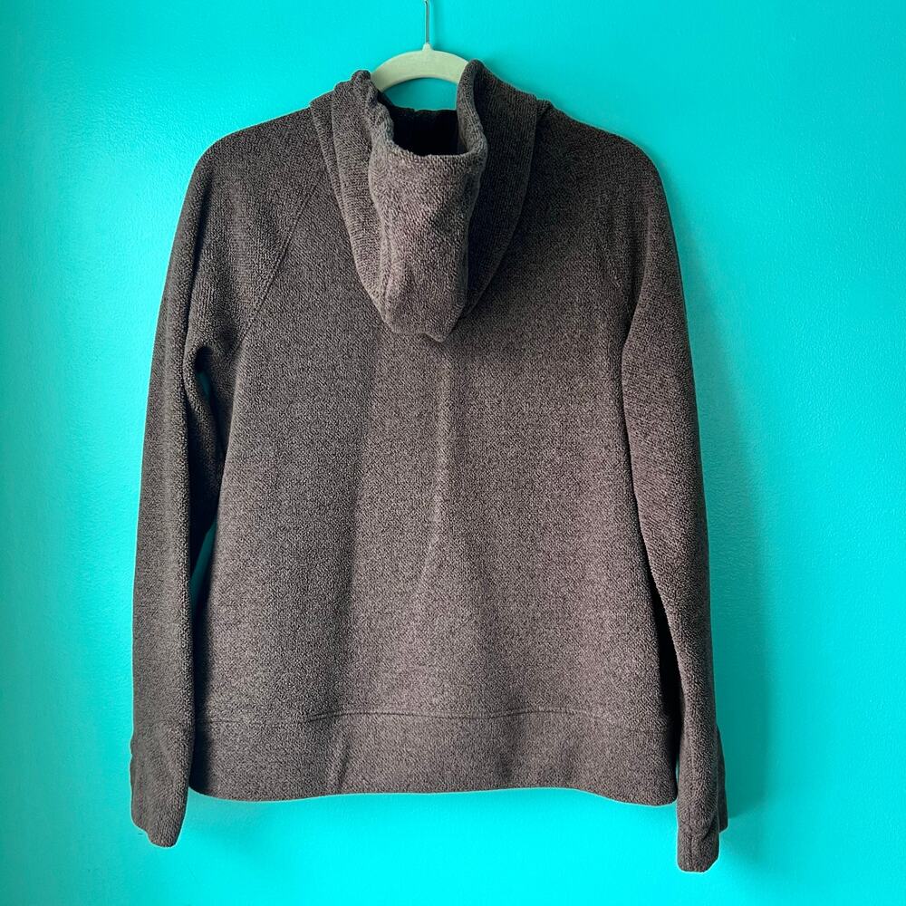 Carhartt Full Zip Hooded Relaxed Fit Jacket Women's Size M Heather Maroon Color - Picture 10 of 10